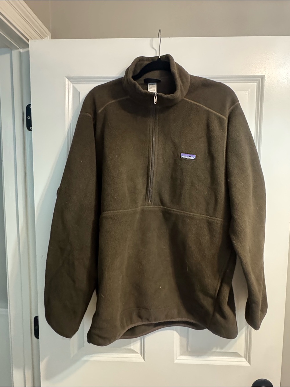 Patagonia Brown Zip-Up Fleece Jacket